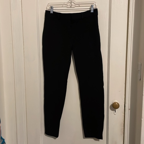 Banana Republic Sloane Fit Original Mid-Rise Black Pants - Size 2 - Picture 1 of 6
